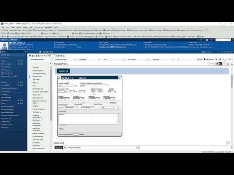 Document Prenatal Care Using Cards in the Prenatal Visits Workflow Component in PowerChart