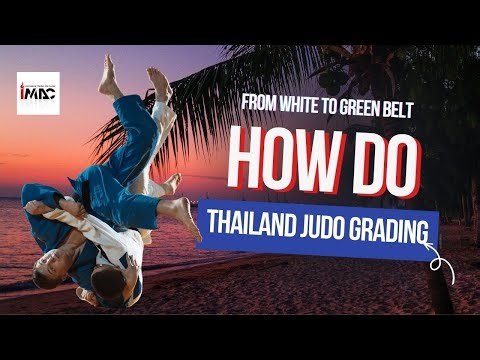 สอนสอบเลื่อนวิทยฐานะ เลื่อนสายยูโด Judo จากสายขาวไปสายเขียว