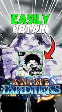 EASILY Obtain Manga Yuta Skin! (Anime Expeditions)