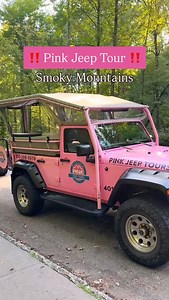 Smokies Pink Jeep Tour?!🤯 Did you know @pinkjeeptours has a location in Tennessee?! That’s right - these epic tours aren’t just out west anymore. They’re right here in the Smoky Mountains!😍 Tours depart from Pigeon Forge & guide you to epic Smokies destinations like Cades Cove, Roaring Fork Motor Nature Trail, Newfound Gap, and Foothills Parkway. But we did the….Elkmont Tour! ✨ Included in the tour ⬇️ ✅ Scenic drive through the Smokies - Elkmont area & Metcalf Bottoms ✅ Walk through historic c