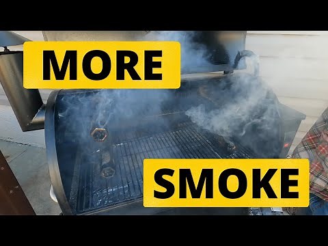 Do you want MORE SMOKE from your Traeger pellet grill? This trick works amazingly.