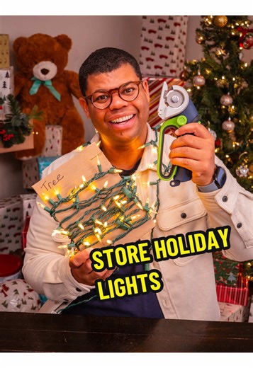 Creative Ways to Store Holiday Lights