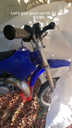 cold start #yz85 #automobile #dirtbike #yamahayz85