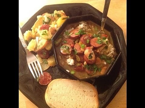 How to Make Chicken and Sausage Filé Gumbo From Scratch! Will Set Any Soul Right!