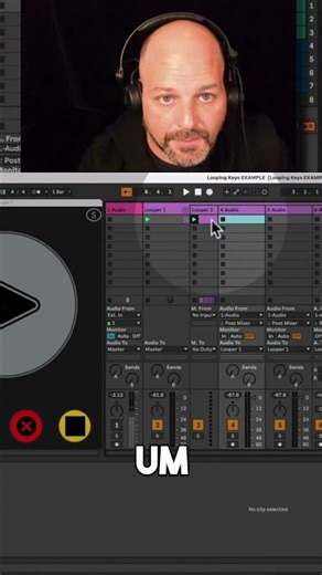 Easy Harmony Recording: Automatic Looping Tutorial for Music Production #shorts