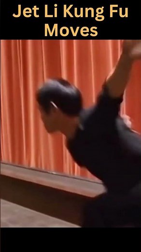 Jet Li Wushu Master Fast Moves 👀💥👊 in Kung Fu Demonstration #shorts
