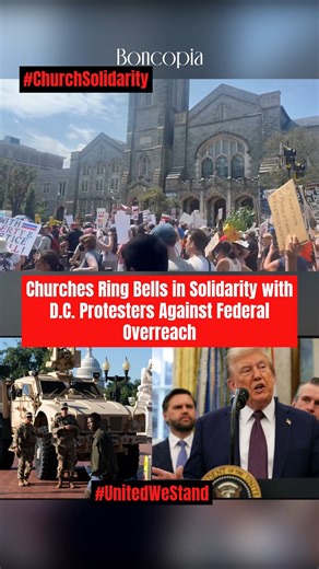 Churches Ring Bells in Solidarity with D.C. Protesters Against Federal Overreach In Washington, D.C., churches are making a powerful statement by ringing their bells in support of protesters opposing President Donald Trump's deployment of National Guard troops. This act of solidarity highlights the growing resistance to what many see as an unconstitutional overreach, threatening local governance and civil liberties. The "We Are All D.C." rally, part of a broader movement, underscores the communi