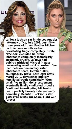 The Quiet Money Battle La Toya Jackson Faced After Michael's Death—She Won 5 Million