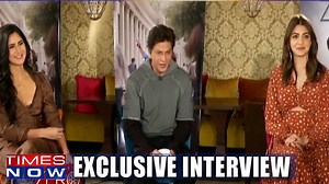 Team Zero - Shahrukh Khan, Katrina Kaif & Anushka Sharma on Times Now | Exclusive