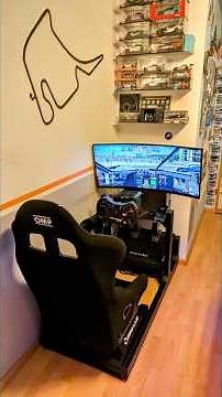 SIMLAB GT1 EVO cockpit + FIA OMP TRS-E XL 2024 Raceseat + Fanatec CSL DD McLaren Wheel