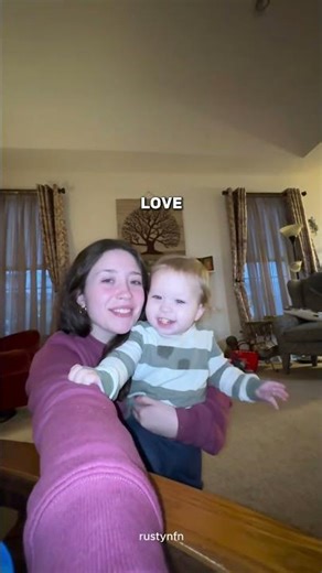 The day Rustyn said “I love you” for the first time 😭