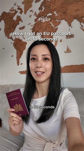 How I got a Dutch passport in 30 seconds #workabroad #lifeabroad #eupassport #dualcitizenship