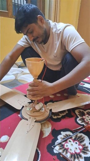 How to install new Ceiling Fan ||Crompton ceiling fan java model #amittechnocrats #pk #myfirstvlog 🙏