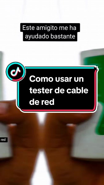 ¡Tester para cable de red! El mejor aliado de los técnicos al momento de hacer instalación con este tipo de cable... #cables #cabledered #cableadoestructurado #itz #tester #serviciotecnico #tecnologia #rj45 #programacion #servidores