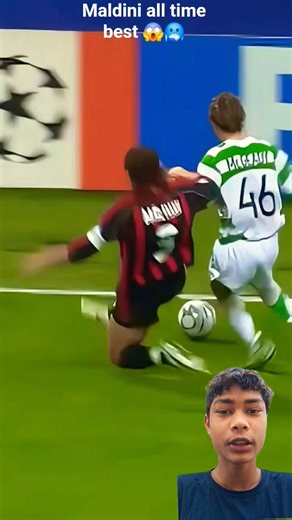 Maldini all time best Defender 😱🥶🛡 #football#vairalvideo#greenscreen