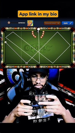 8 Ball Pool Aim Cheto Tool App #8ballpool #trickshot#ikar8bp #8ballpooltrickshot #usa #fyp #ikar8bp