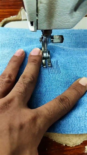 DIY jeans hole repair for begginers #sewing