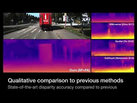 SuperDepth: Self-Supervised, Super-Resolved Monocular Depth Estimation