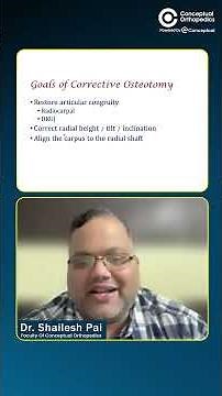 Understand WHY We Do Corrective Osteotomy by Dr. Shailesh Pai