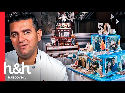 Bolos de aniversário para os trabalhadores da confeitaria Carlo's Bakery | Cake Boss | H&H Brasil