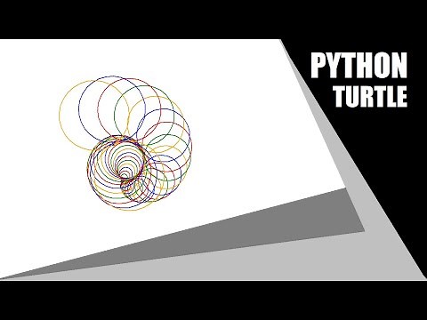 Python Turtle - Draw Spiral Helix Pattern in Python turtle Graphics | Spiral Helix By #BKTutorial