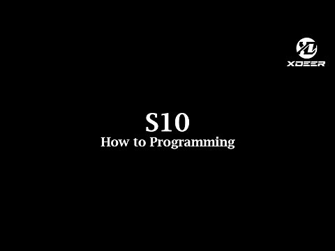 XDeer S10 Tutorial - How to Programming