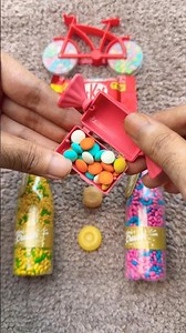 I Put CADBURY GEMS Mystery Box All Over TINY Toffees This Was CUTER Than EXPECTED 😱🍬🔥#shorts