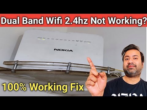 Dual Band Wifi 2.4 ghz Not Working Fix