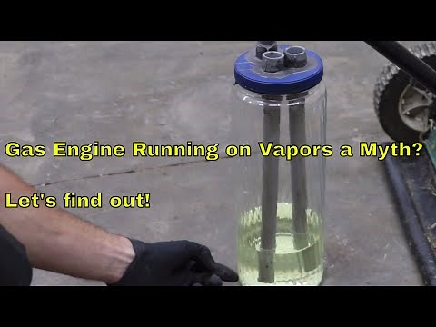 Will a "Gas Vapor" Container Improve MPGs and Fuel Efficiency? Let's find out!