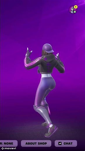 Dark Ruby thicc emote #fortnite #thiccc #shorts