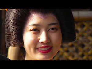 京都・祇園 真矢さん（芸妓） 襟替え翌日のお礼まわり Maya(Geiko) , Gion, Kyoto