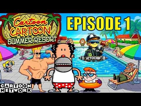 🏖️ Cartoon Network Summer Resort (Episode 1) FULL PLAYTHROUGH 🎮 | Pool Problems 💦