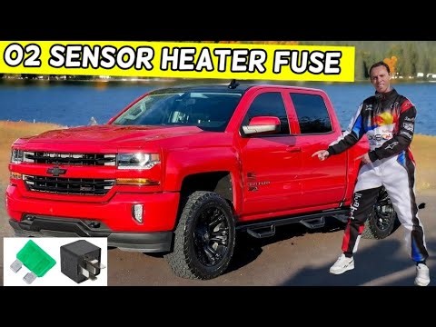 CHEVROLET SILVERADO O2 OXYGEN SENSOR HEATER FUSE LOCATION REPLACEMENT 2014 2015 2016 2017 2018 2019