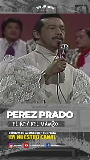 ⭐ ¿De dónde nace el grito de Pérez Prado? 🎺 “El Rey del Mambo”