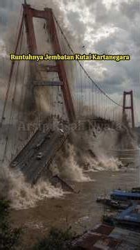 Detik-Detik Runtuhnya Jembatan Kutai Kartanegara Tenggarong | Tragedi Mahakam 2011