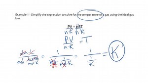 Simplifying Unit Expressions | Chemistry | Study.com