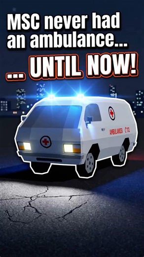 They Added An Ambulance To MSC #update #gamemod