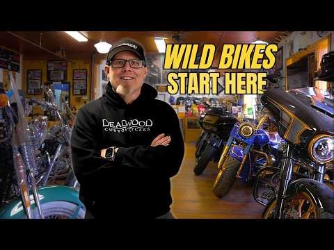 Wild Bikes Start Here | Full Shop Tour of Deadwood Custom Cycles
