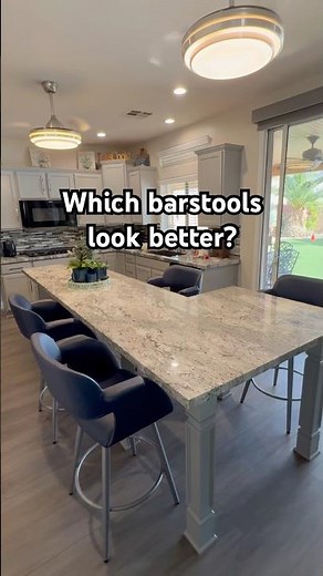 Bar Stools Can Completely Change a Kitchen 👀 | Sorento by Amisco #barstools #kitchendesign