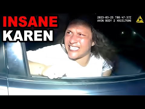 Psycho Karen has MELTDOWN During Arrest (INSANE)