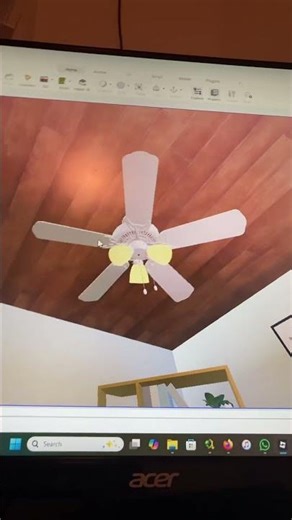 42” Hampton Bay Landmark III Plus Ceiling Fan in Roblox