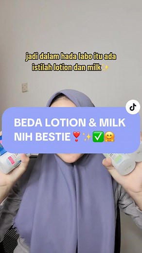 Membalas @Esnanonano jadi ini ya bestie bedanyaaa✨🤗‼️ #hadalabogokujyun #hadalabomoisturizingmilk #hadalabolotion #hadalabo #hadalaboskincare