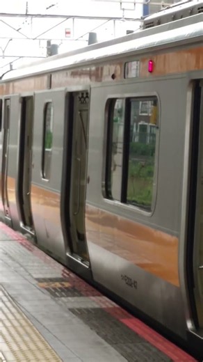 爆音で流れる発車メロディー#鉄道 #train #電車 #発車メロディー #railway #中央線 #青梅線 #e233系