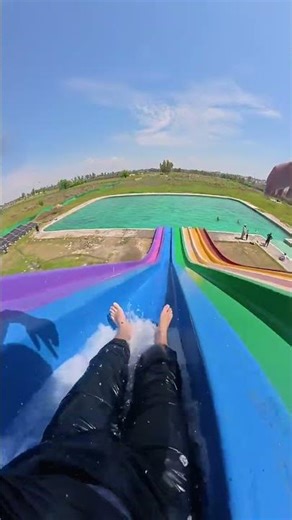bella ciao playground water sliding pov