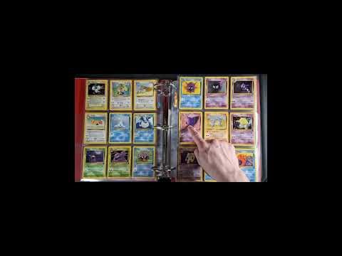 Pokémon Binder Review 1 - Base, Jungle, & Fossil.