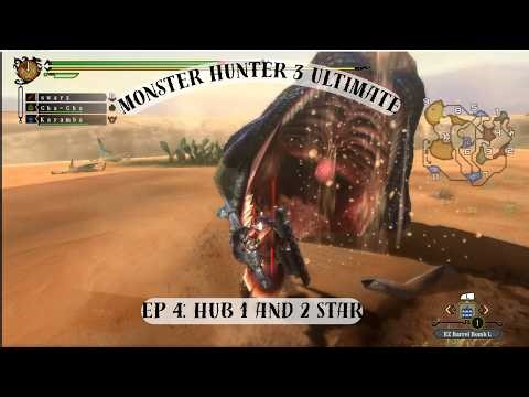 Low Rank Hub! Diablos, Agnaktor & The Rath Duo | Monster Hunter 3 Ultimate