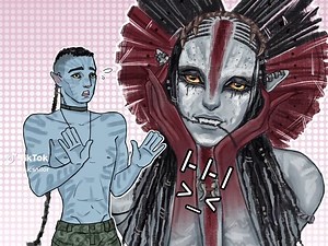 Digital Art of Varang x Quaritch from Avatar