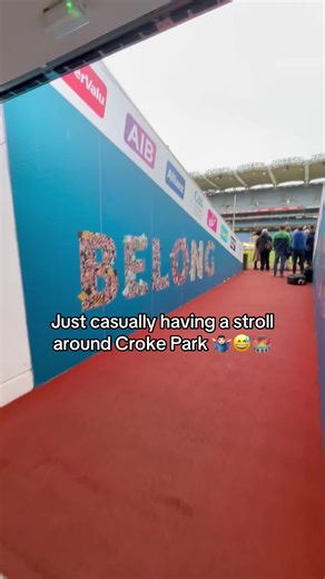 Not a bad office of a Monday… 😅🥎🤝☘️ Small behind the scenes with @John West Ireland at Croker yesterday! Keep an eye out for content coming soon! #irish #hurling #camogie #gaelicfootball #crokepark