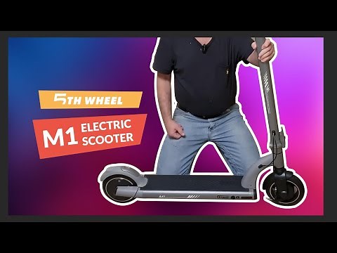 5TH WHEEL M1 Electric Scooter Unbox Setup and Test Ride
