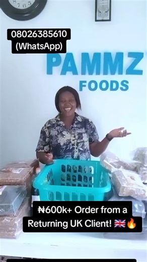 ₦600k+ order packed and heading straight to the UK! ✨ Nothing beats...